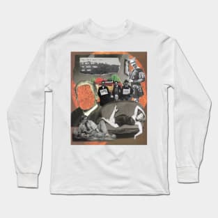 Real Men - Mitski Collage - Lush Long Sleeve T-Shirt